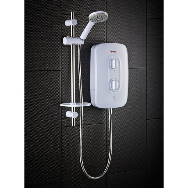 Symple Stuff 8.5 Kw Electric Shower with Handheld Shower Head Wayfair.co.uk